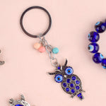 Evil Eye Owl Keychain | India’s Largest Pooja Accessories Brand – www.satvikstore.in