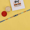 Evil Eye Rakhi with Blue Evil Eye Charm India’s Largest Pooja Accessories Brand – www.satvikstore.in
