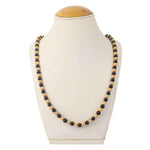 Ebony & White Scented Mala 108+1 Beads Peace & Positivity Govt Certified
