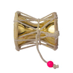 2.5 Inch Divine Brass Damru for Lord Shiva