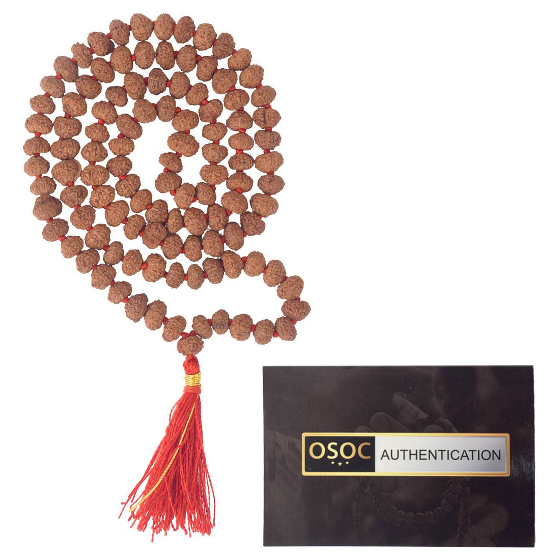 9 Mukhi Pathariya Rudraksha Mala 7-8mm