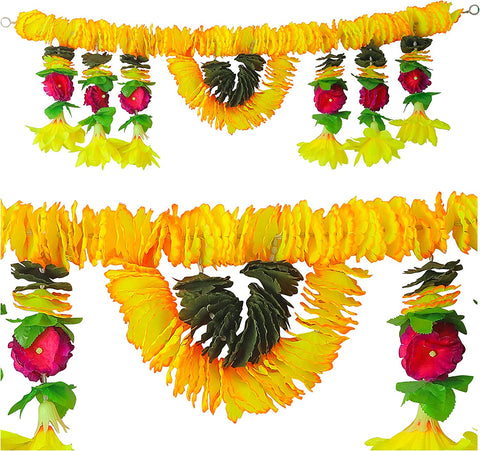Artificial Flower Bandarwal for Door Decoration | India’s Largest Pooja Accessories Brand – www.satvikstore.in