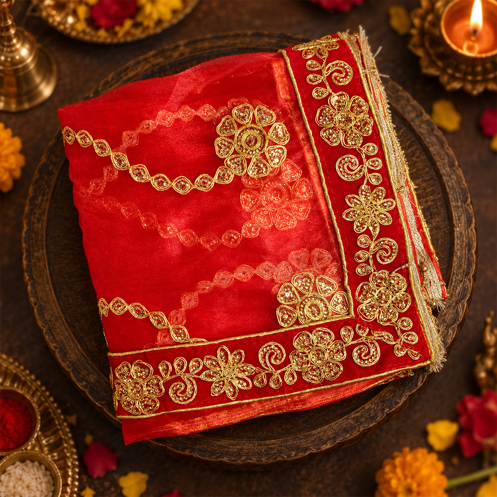 Gorgeous Mata Chunri (84x40.5 inch)