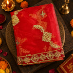Mata Chunri for Pooja and Festivals ( 83.5x40 inch)