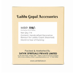 Handcrafted Decorative Bansuri for Laddu Gopal (Assorted)