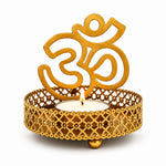Handcrafted OM Shadow Diya