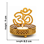 Handcrafted OM Shadow Diya