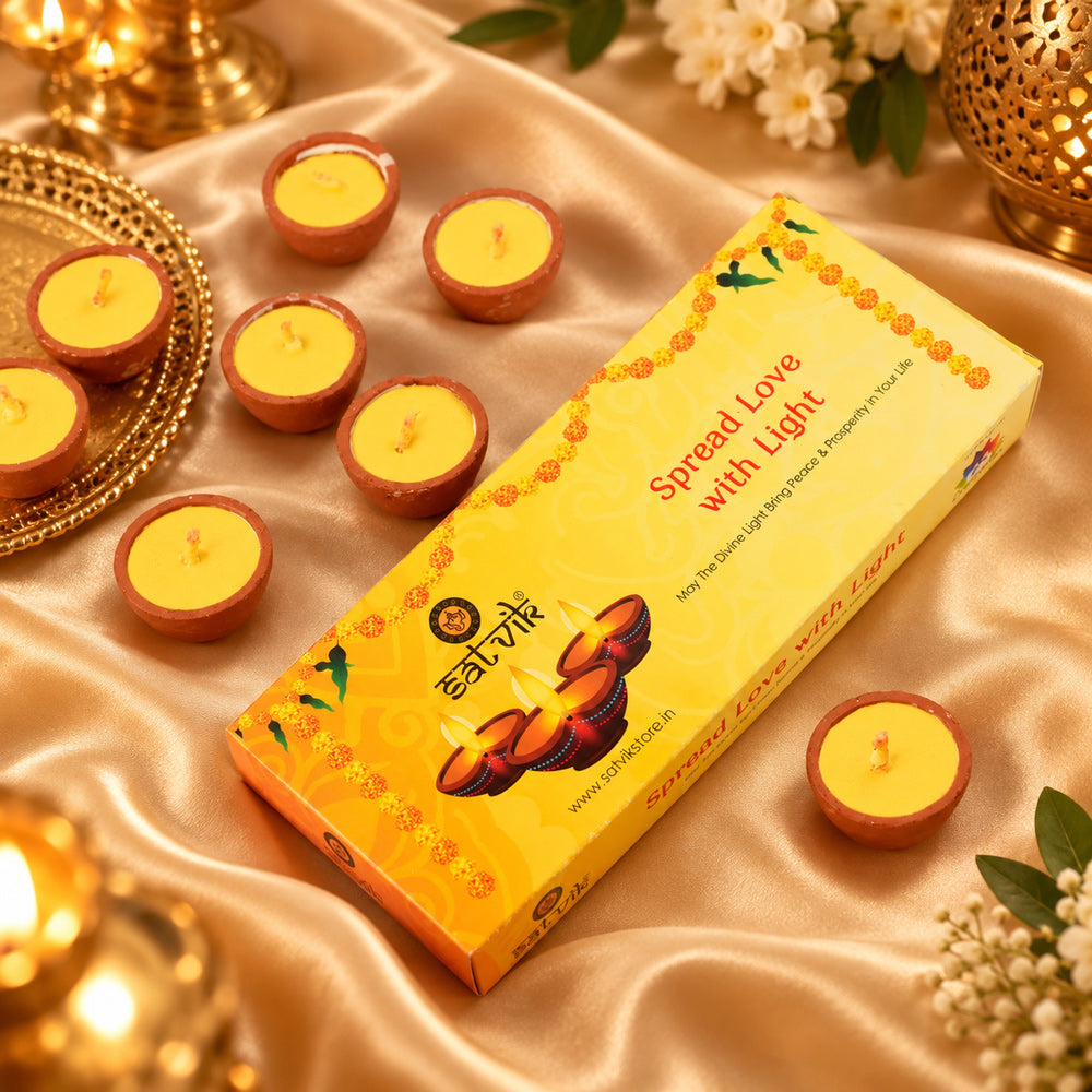 60 Min Big Size Cow Ghee Diya (Nitya Jyot)