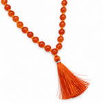 Hakik Jap Mala (Dark Orange)