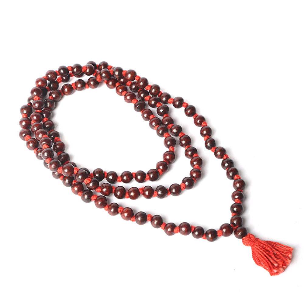 Regular Red Sandalwood/Chandan Scented Jap Mala