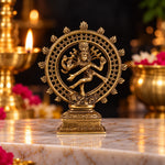 2.9 Inch Brass Nataraj Idol