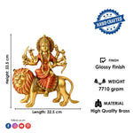 13 inches Stunning Sherawali Mata Statue
