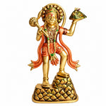 14.2 Inch Kesari Nandan Hanuman Brass Idol