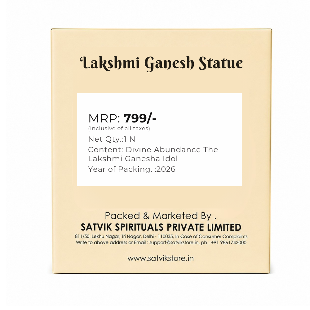 Divine Abundance The Lakshmi Ganesha Idol