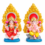 Harmony of Blessings Laxmi Ganesha Sculpture
