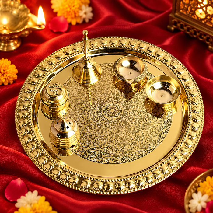 Puja Thali Set (6 Pc)