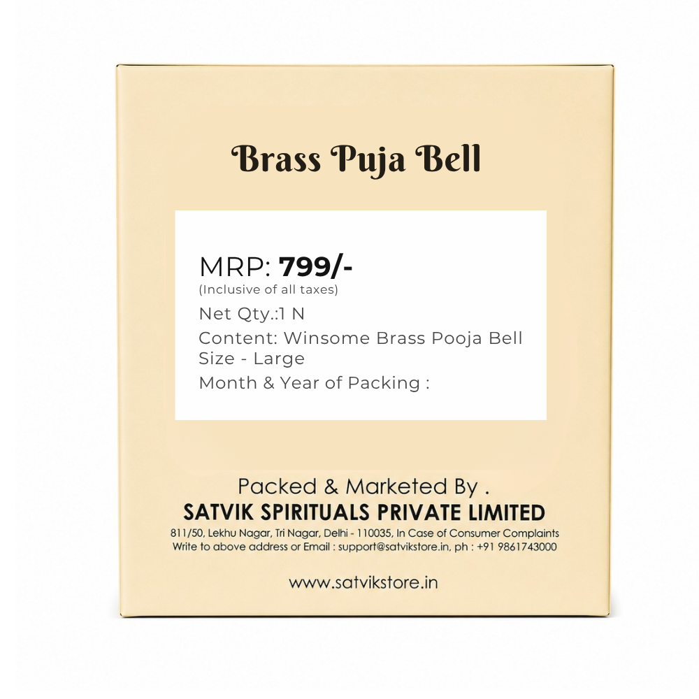Winsome Brass Pooja Bell/Ghanti