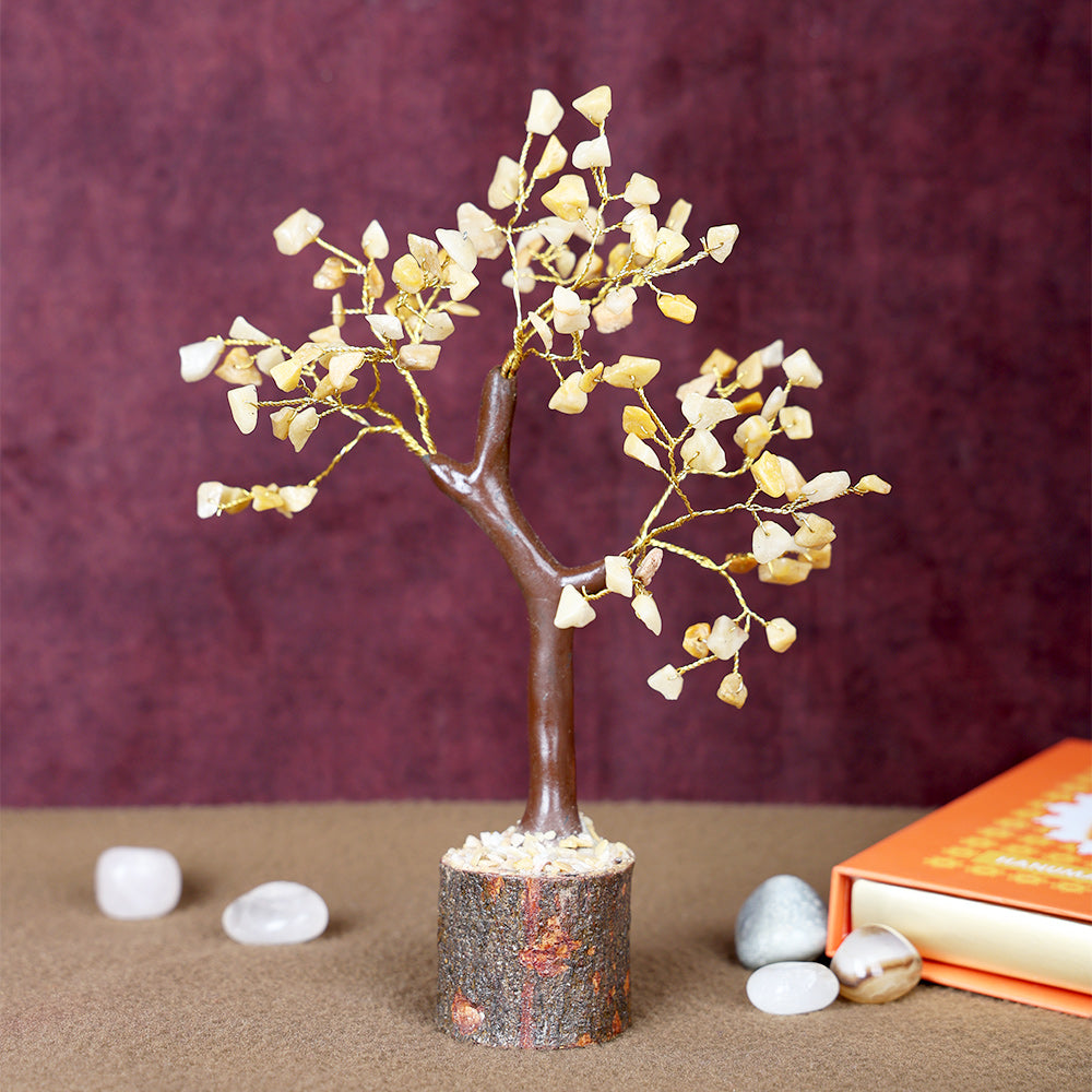Citrine Crystal Healing Tree For Wealth & Success