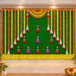 Backdrop Clothes Print Banana Leaf Design