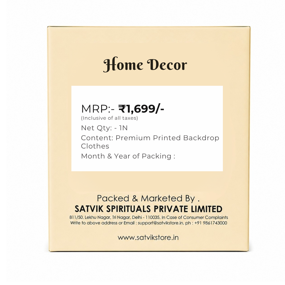 Premium Printed Backdrop Clothes