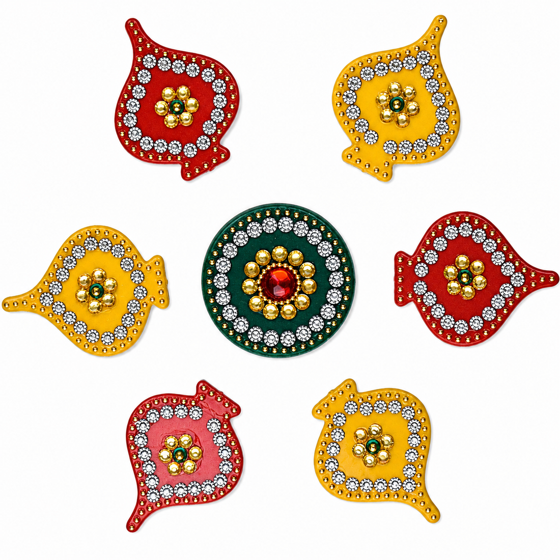 Adorn with Elegance Rangoli Decal Delights