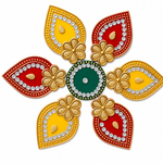 Colorful Rangoli Sticker Set Instant Festive Decor