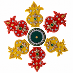 Colorful Rangoli Stickers for a Festive and Artistic Touch