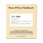 Brass OM Sculpture for Car Dashboard