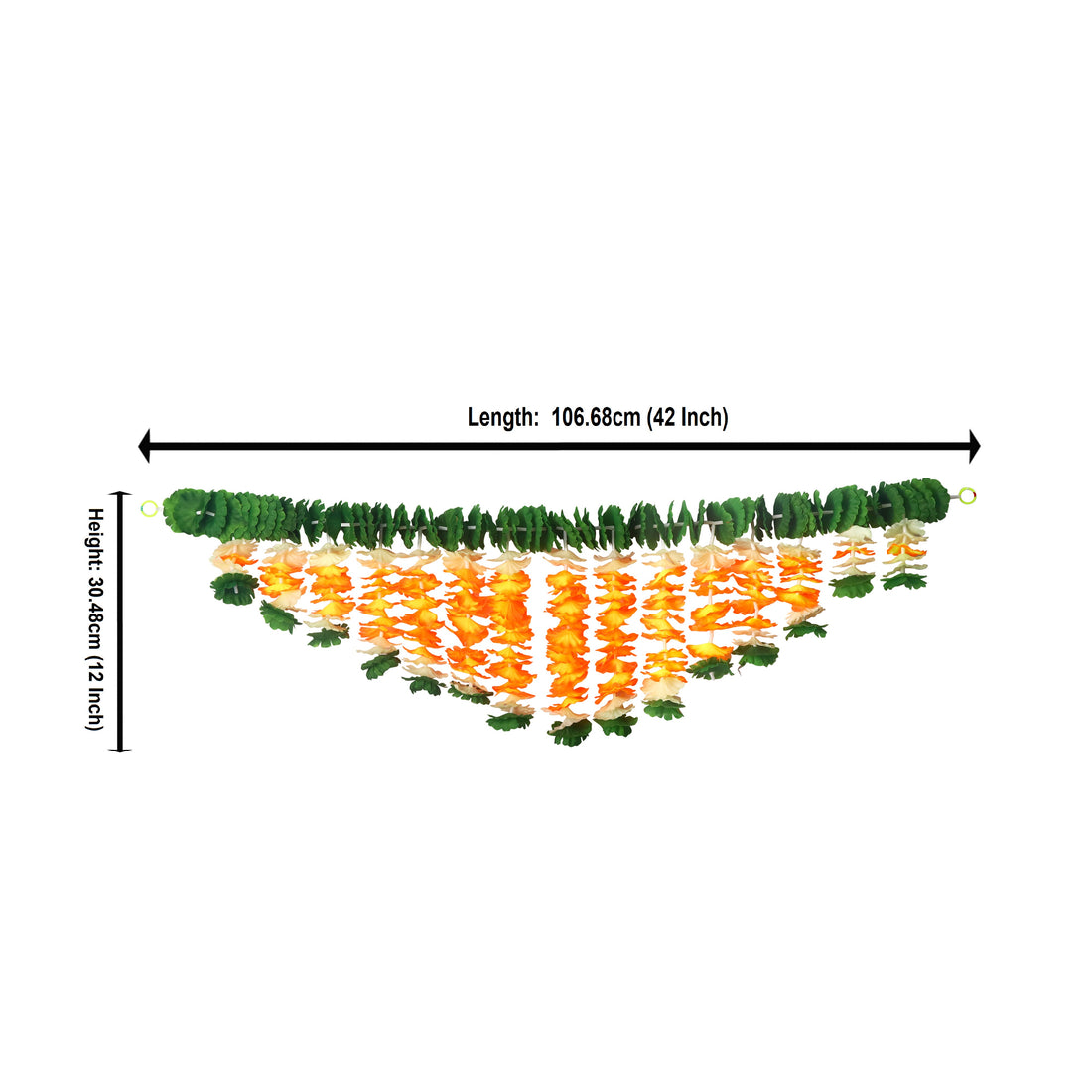 Artificial Flower Bandarwal for Door Decoration Floral Toran (Design-15)