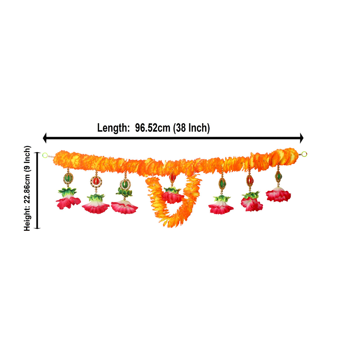 Artificial Flower Bandarwal for Door Decoration Floral Toran (Design-16)
