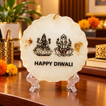 Hanging & Standing Resin Happy Diwali Lakshmi Ganesha Decor