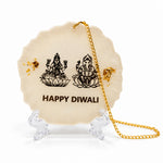 Hanging & Standing Resin Happy Diwali Lakshmi Ganesha Decor