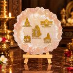 Decorative Resin Frame Lord Shiva & Char Dham Temples