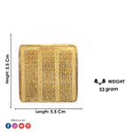 Asht Dhatu Navgrah Yantra – Nine Planets Blessings