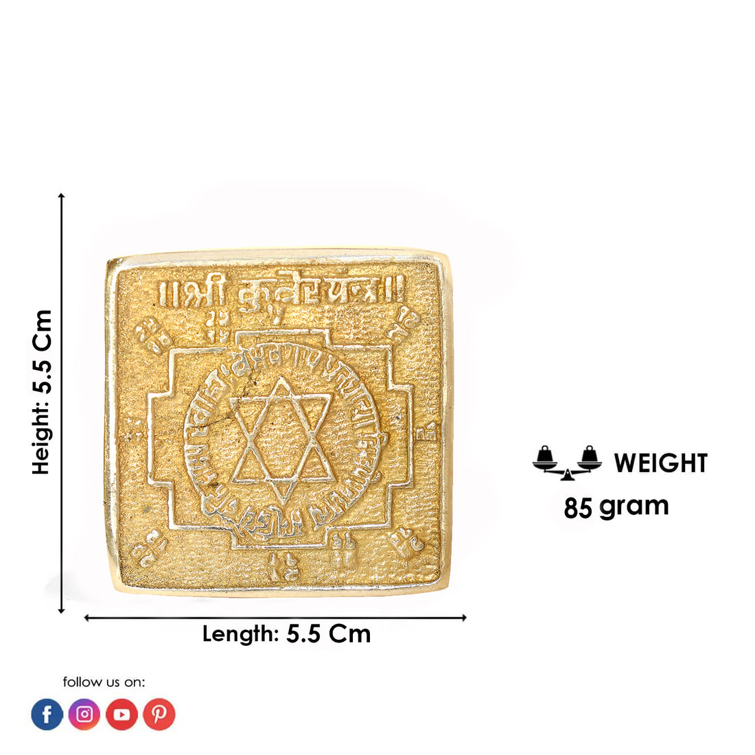 Shree Kuber Yantra – Asht Dhatu Wealth & Prosperity
