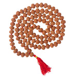 9 Mukhi Pathariya Rudraksha Mala 9-10mm