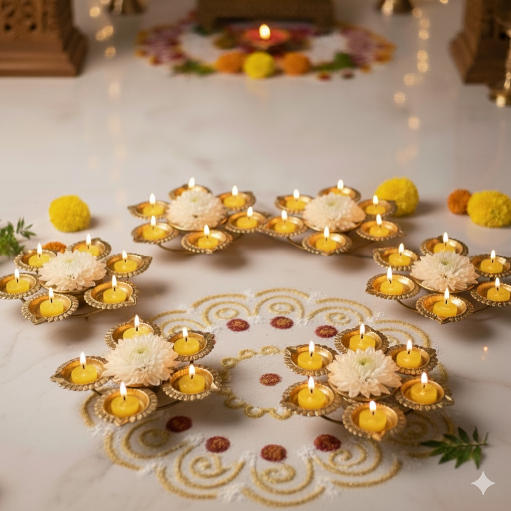 Decorative Urli Diya for Home & Temple Decor
