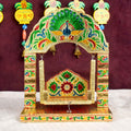 Golden Meenakari Jhula | India’s Largest Pooja Accessories Brand – www.satvikstore.in
