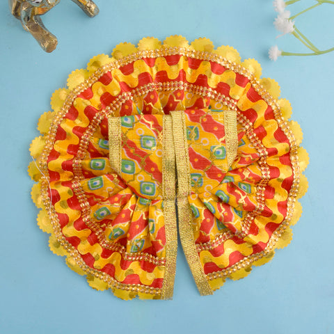 Graceful Dresses for Laddu Gopal featuring vibrant and intricately designed traditional poshak for Bal Krishna idol India’s Largest Pooja Accessories Brand – www.satvikstore.in