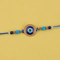 Handcrafted Premium Evil Eye Rakhi with Blue Evil Eye India’s Largest Pooja Accessories Brand – www.satvikstore.in
