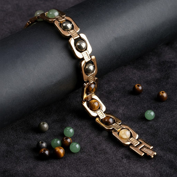 IGP Gold Plated Money Magnet Bracelet – Stylish Unisex Spiritual Accessory for Abundance and Positive Energy India’s Largest Puja Accessories Brand- www.satvikstore.in