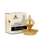 Pure Brass Agarbatti Stick Stand with Ash Catcher