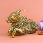 Decorative Handcrafted Brass Nandi