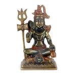 3.8 Inch Brass Shiv Idol