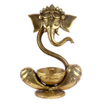 Alluring Brass Ganesh Akhand Diya