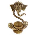 Alluring Brass Ganesh Akhand Diya