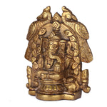 4.5 Inch Brass Ganesh Idol