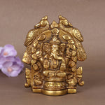 4.5 Inch Brass Ganesh Idol
