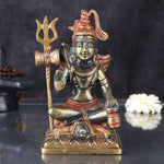 3.8 Inch Brass Shiv Idol