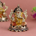 3 Inch Delightful Brass Laxmi Ganesh Idol